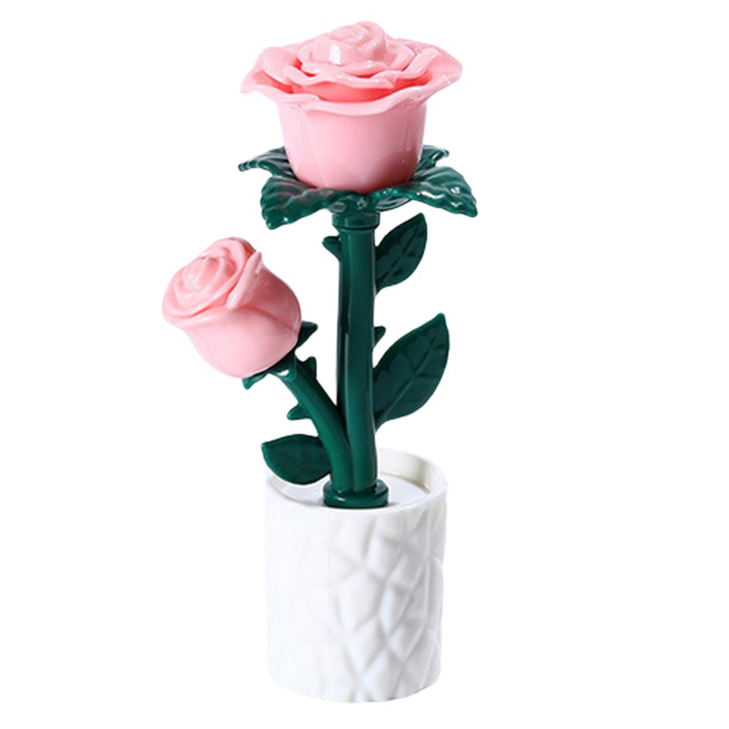Battery Operated Flower Mini Desk Lamp Vintage Bedside Lamps Desk Lamp Cordless Table Light for Dorm Bedroom Reading