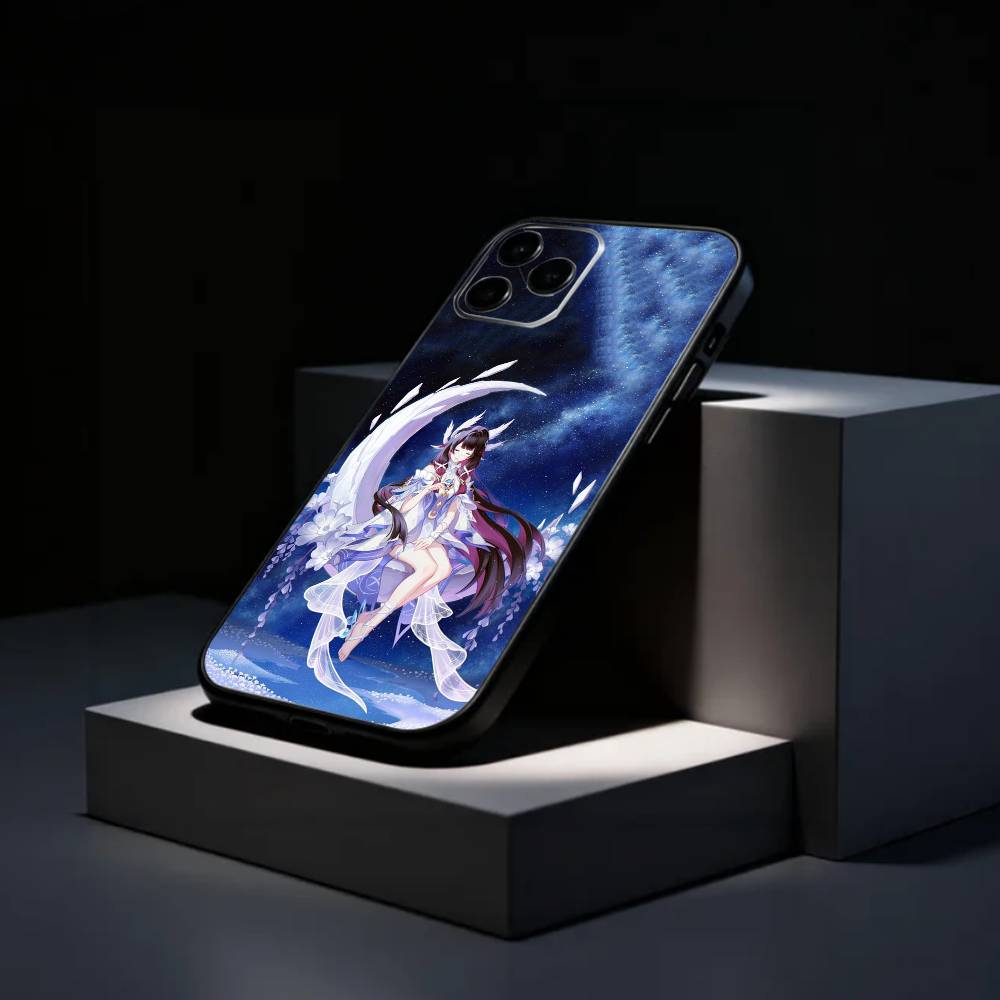 Cool G-Genshin-Impact-columbina   Phone Case Silicone Soft For IPhone 17 16 15 14 13 12 11 X XR Plus Pro Max Plus