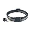 Pets Dog Bell Night Safety Reflective Collar Cat Head Buckle Necklace Neck Strap