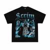 2025 Ruby Da Cherry Rapper Vintage Print Kurzarm T-Shirt Hohe Qualität Luxusmarke Heißer Pop-Stil Ins Y2k Heißer Pop-Stil