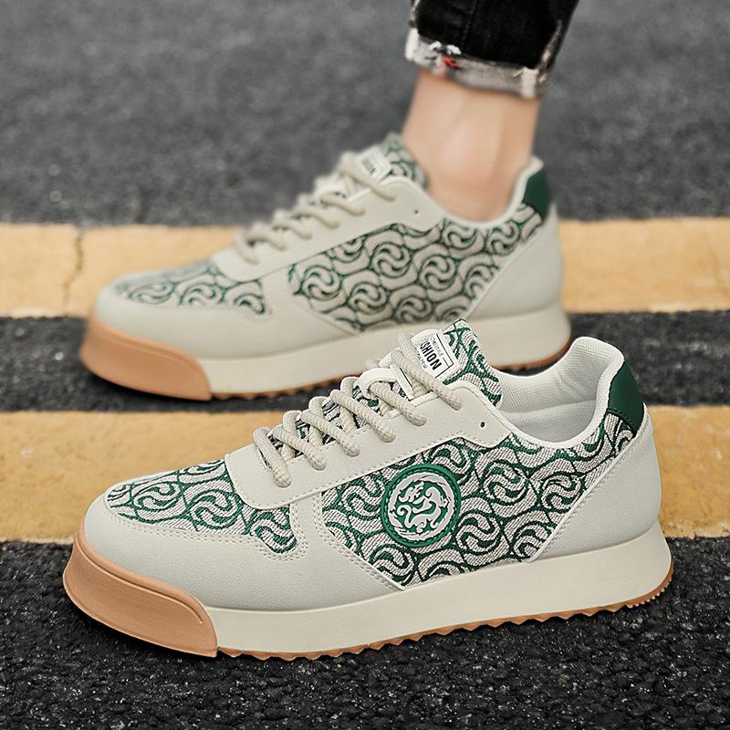 Male Sneakers Apring and Autumn Casual Sneaker Skateboard Loafers Sports and Leisure Outdoor Shoes for Men Ventilate All-match