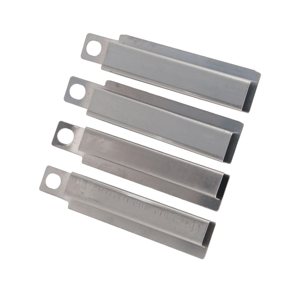 4 Set Adjustable Stainless Steel Crossover Tube Channel Burners Replacement Fit for Charbroil 463673517