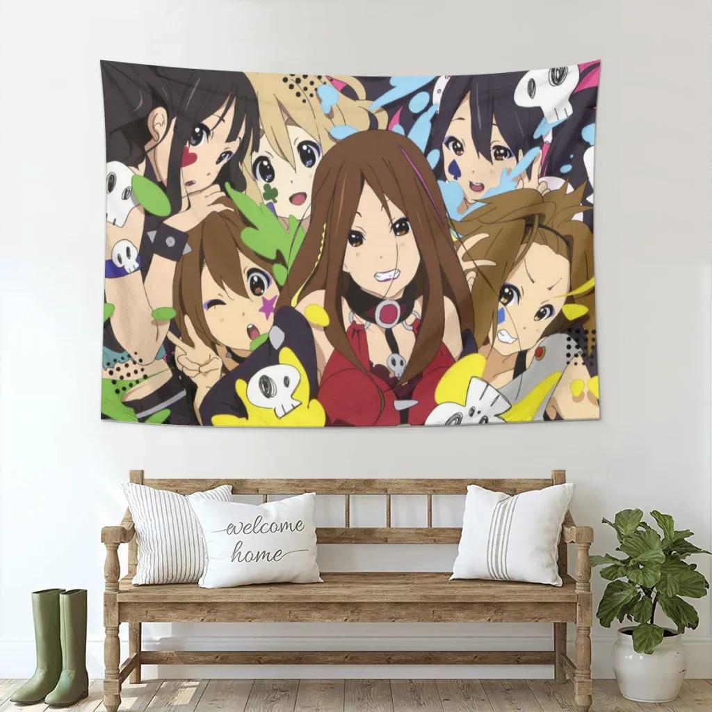 Room Decor Aesthetic Decorative Cartoon Photo Background Cloth Table Anime Wall Hanging Tapestry Japan Kawaii New KON