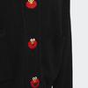 adidas Neo Sesame Street Co-Branded Cartoon Graphic Sports Knit Top Women Tops Black HD7282