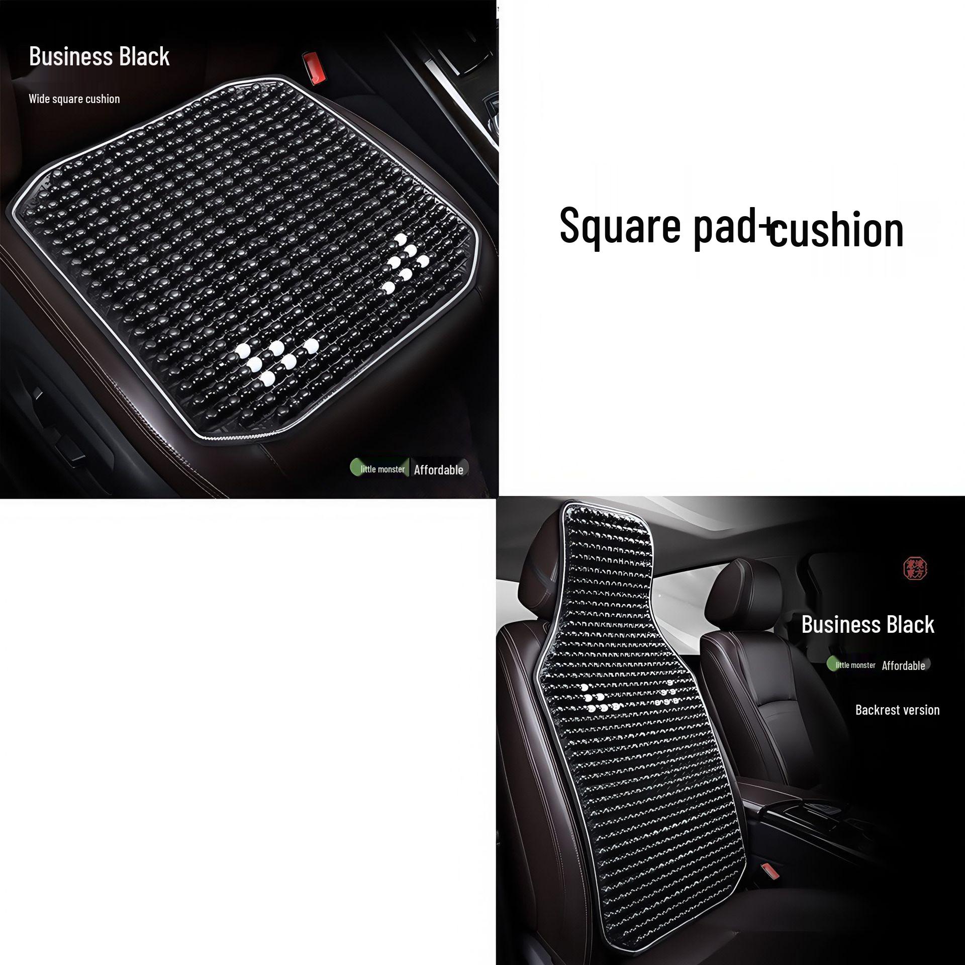 

Подушка на сиденье автомобиля с деревянными бусинами - Эргономичная, Дышащая, Нескользящая, Всесезонный дизайн