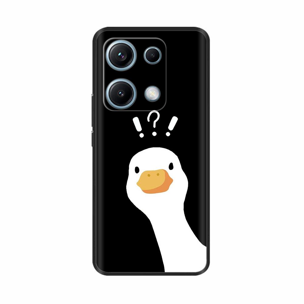 Xiaomi Redmi Note 14s Kılıfı Note14s Çiçekli Telefon Kılıfı Yumuşak İnce TPU Silikon Hafif Kapak Xiaomi Redmi Note 14s İçin