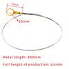 Stainless Steel Engine Oil Dipstick 1C3Z6750AA 1C3E6750AA for Vehicle Automotive Part Oil Dip Stick Replacement