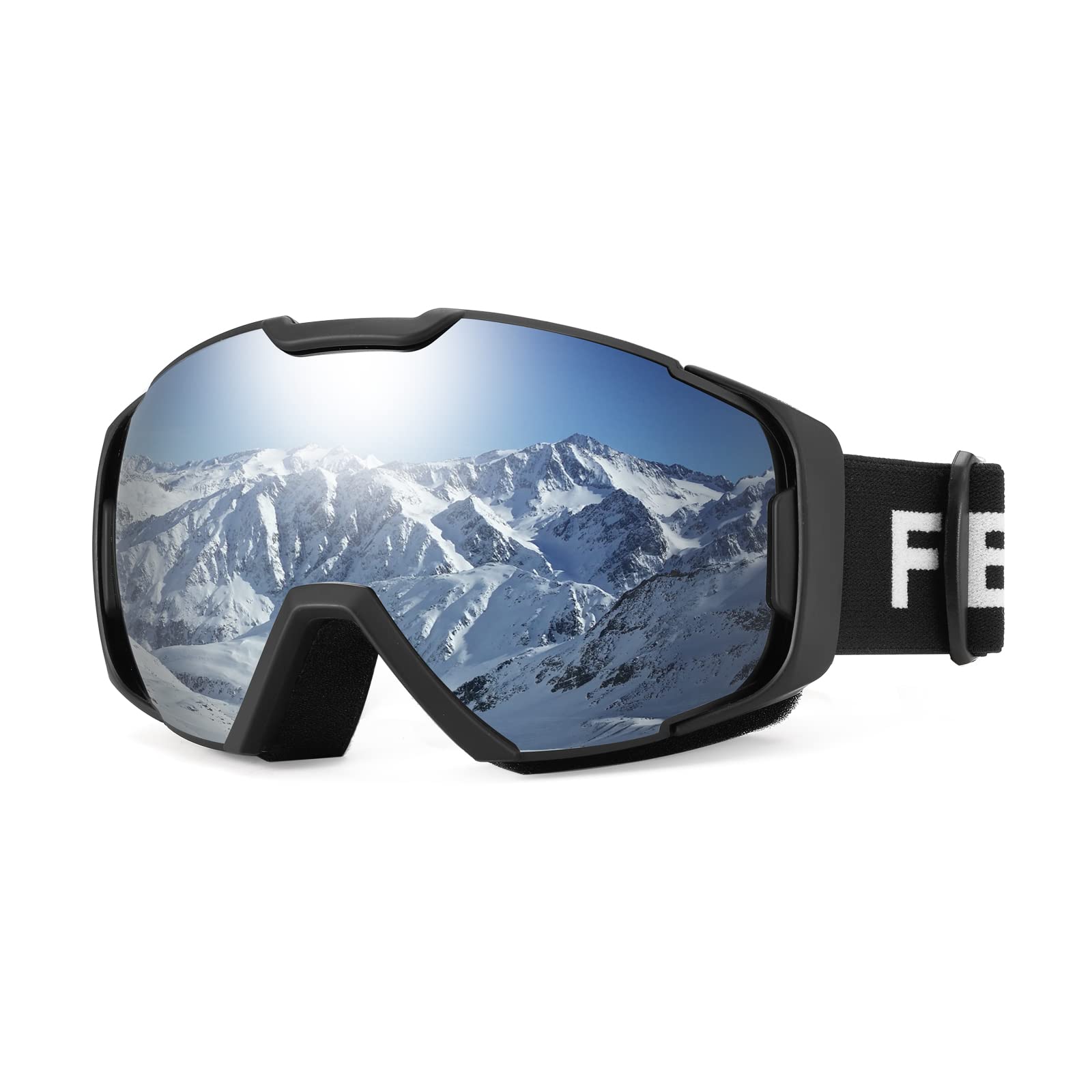 

FEISEDY Snowboard Ski Glasses Boys and Baseball UV400 Lightweight and Suitable for and Skiing Women s Goggles, Goggles, Compatible, Girls, Wide-View