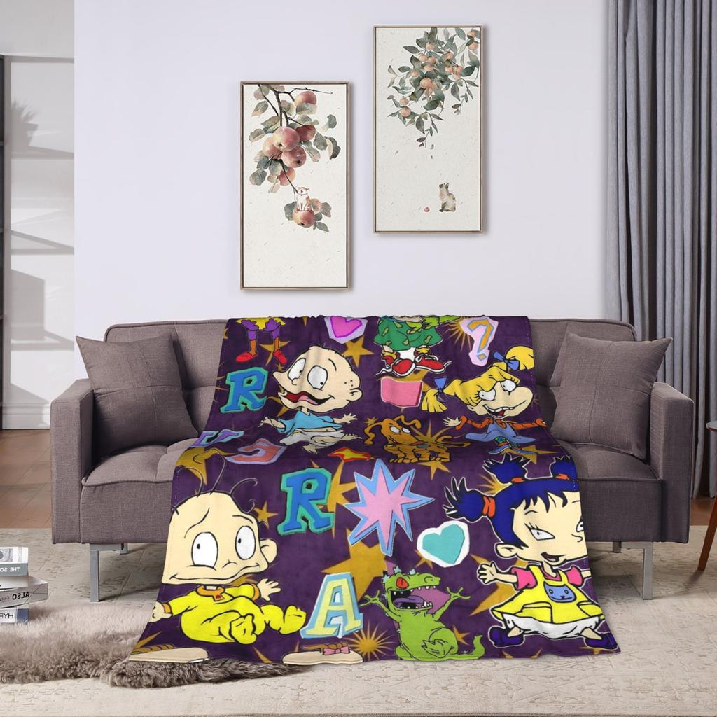 Rugrats Chuckie Finster  Blankets Quality Warm  Bedding Throws Winter Travel Outdoor Funny Bedspread