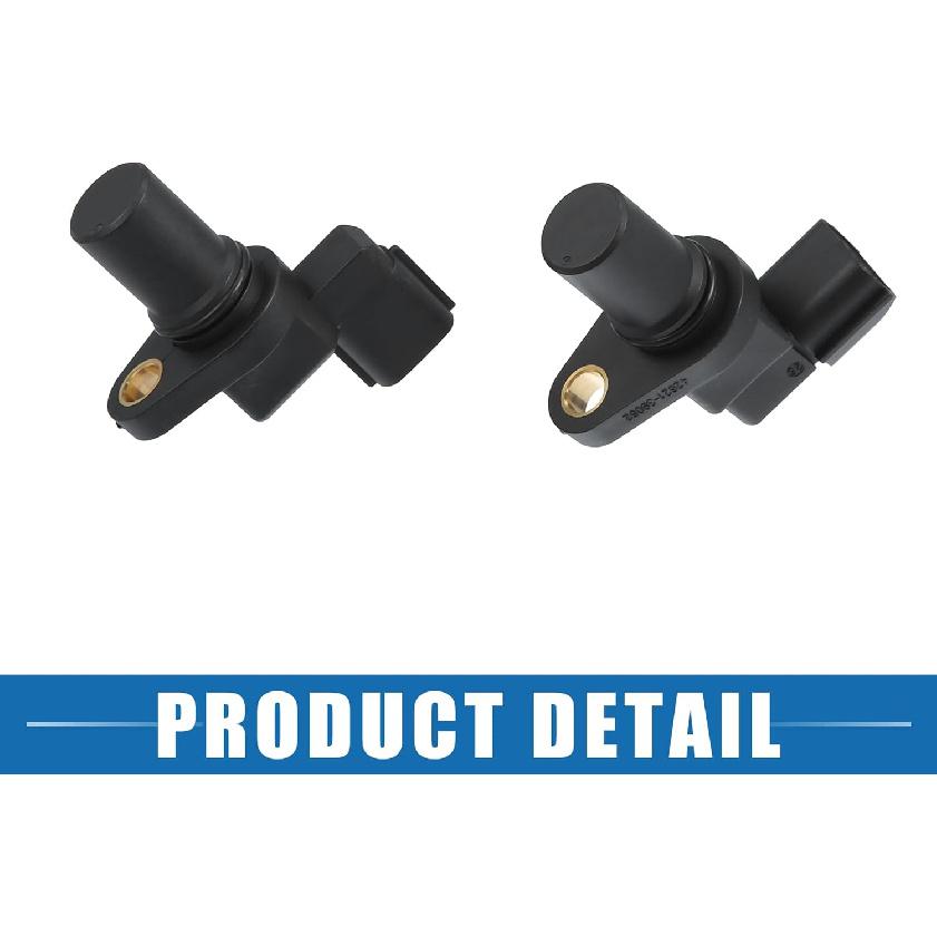 Car Transmission Speed Sensor No.4262039200/4262139200 for Kia New Sportage 2006-2010 Plastic Black 2 Pcs