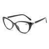 Ladies Cat Eye Computer Reading Glasses Elderly Presbyopic Eyeglasses Spectacles Female +0.5+0.75+1.25+1.5+1.752+2.0+2.25+2.75