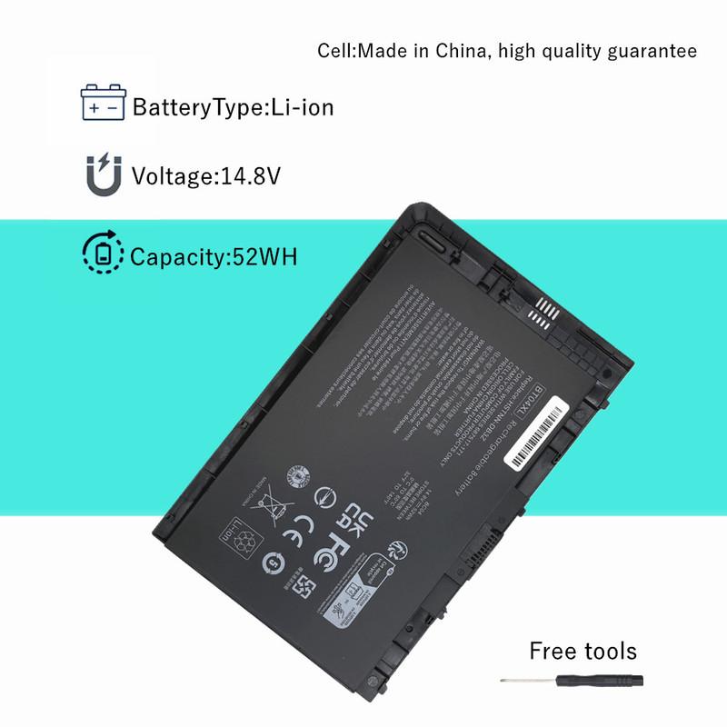 New Laptop battery For HP EliteBook Folio 9470 9470M 9480M BT04XL HSTNN-IB3Z HSTNN-DB3Z HSTNN-I10C BA06