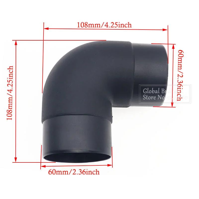 42/60/75mm Car Heater Duct Pipe Joiner Connector Heater Ducting Straight Joint Hose Tube Connector For Eberspacher or Webasto