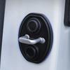 Upgrade Car Door Closing Shockproof Silicone Cushion Mute Shock Absorber Protective Covers Car Door Latch Accessories