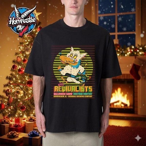 The Revivalists Halloween Show Costume Contest 2025 In Birmingham T-Shirt Unisex T-Shirt S