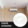 Plastic Air Conditioning Pipes Wall Decorative Cover Rosettes Cover Rosette Cable Entry Cable Passage 40-80mm Hole Cover