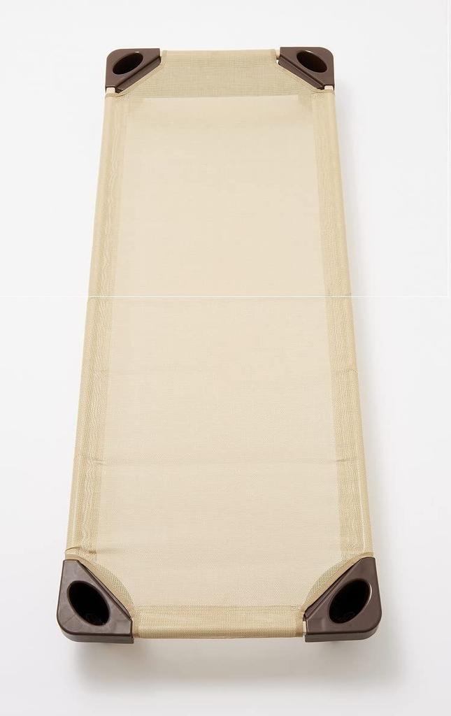 Little Princess Nap Mesh Cocoa X Beige Mat, Large,