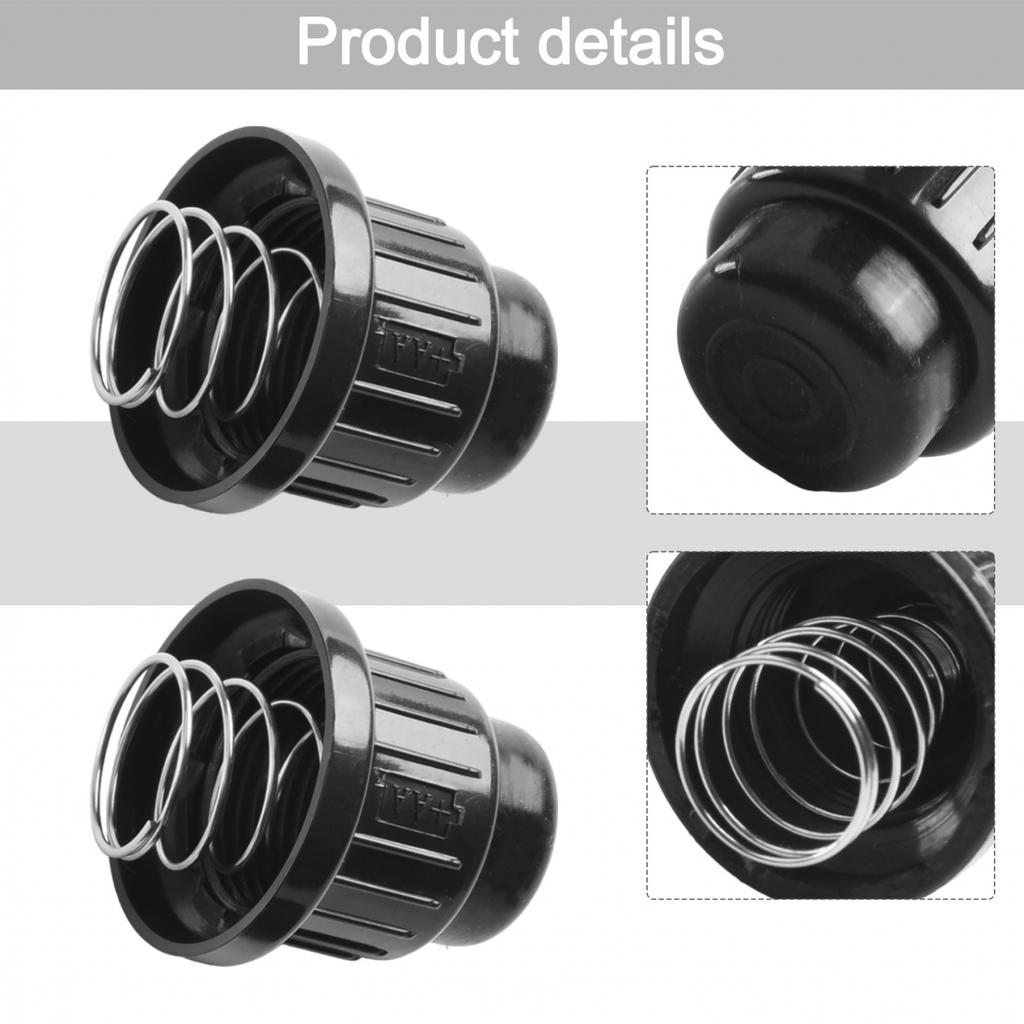 Black Button Cover Ignitor Cap Gas Grill High Quality