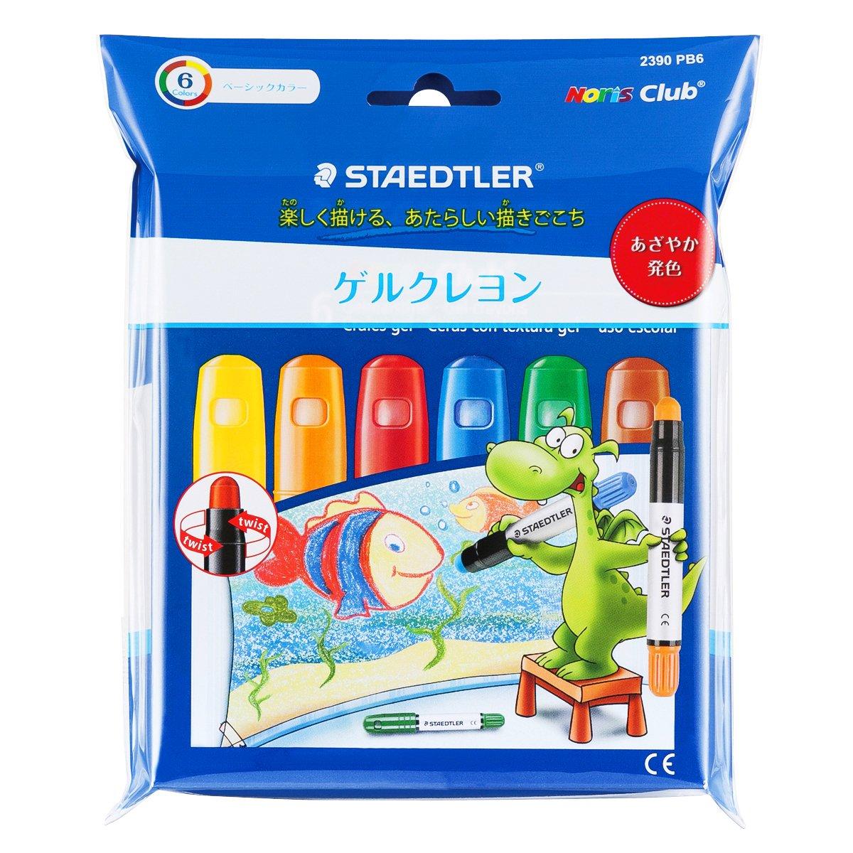 

Staedtler Мелки 6 цветов Гелевые мелки Основные цвета 2390 PB6