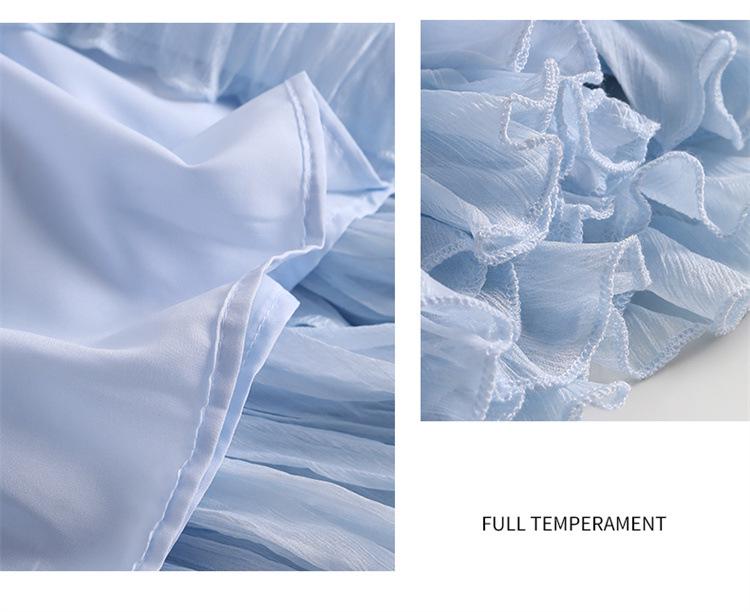 Elegant Mesh Draped Midi Skirt - Spring 2026 Collection: Irregular Hem & Pleated Design