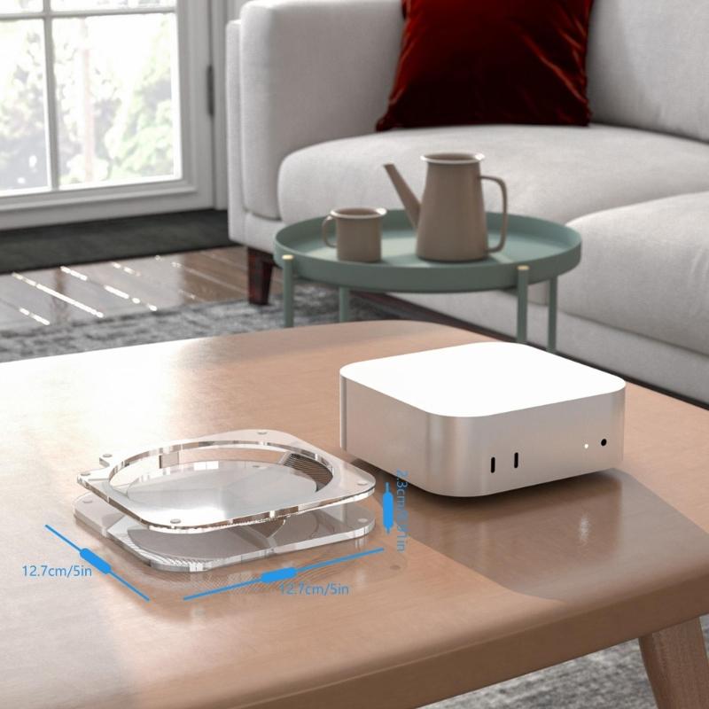 High Transparencies Acrylic Computer Stand With AntiDust Meshes And Enhances Cooling System for 2024