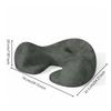 Meditation Cushion Memory Foam Contoured Seat Pillow Floor Lounger Chair