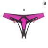 1Pc Anti-Falling Male Chastity Harness with Lockable Thong Panties Sissy Training Penis Ring Belt - Sex Toy for Men