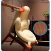 Integrated Backrest Plush Cushion Thickened Seat Pad Cartoon Chair Cushion  Home