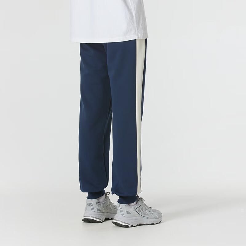 Puma Retro Sport Patchwork Training Running Breathable Knitted Pants Men Pants Blue 628095-14