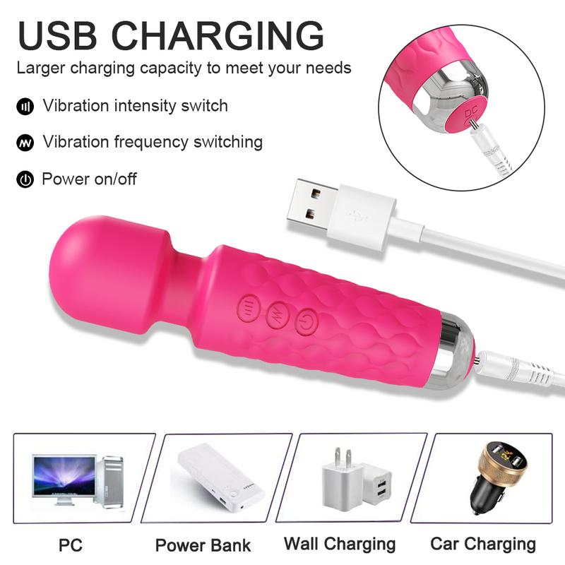 Adult Supplies G spot Clitoris Stimulator Vibrator for Women Powerful G spot Clit Massager Sex Toys AV Magic-Wand Female Erotic