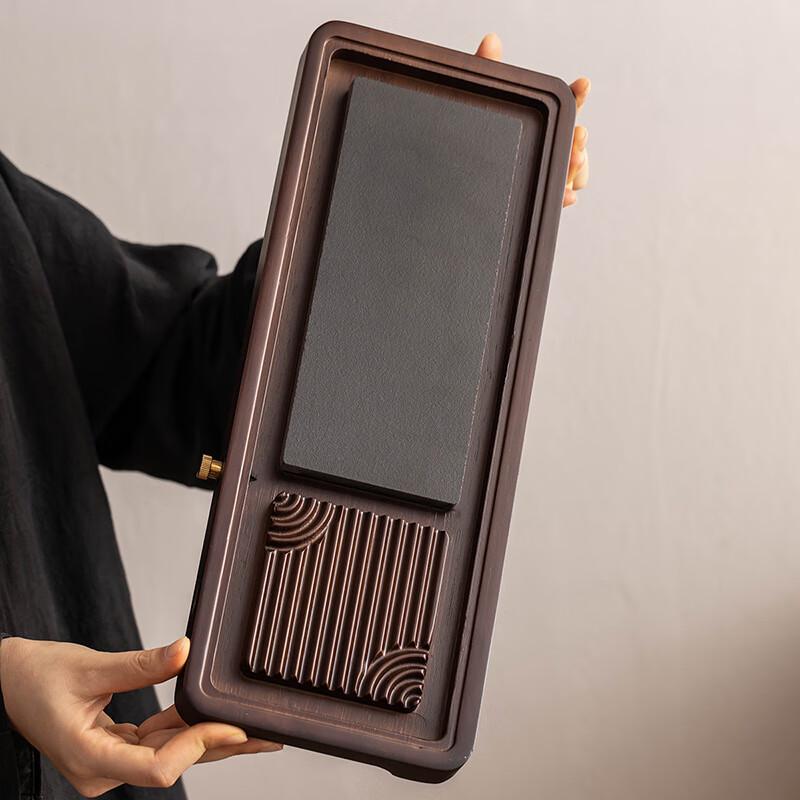 Ru Han Walnut Wood Minimalist Tea Tray
