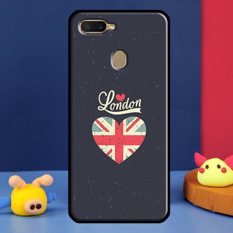 London Bus England Big Ben Phone Case for OPPO Find X5 X3 Pro A74 A54 A94 A83 A91 A93 A31 A53 A5 A9 A15 A52 A72 Cover