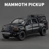 New 1:32 Dodge RAM 1000 TRX Mammoth Picku Alloy Car Model with Sound and Light Pull Back Children's Toy Collectible Birthday Gift