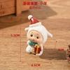 Christmas Resin Family Small Animal Decorations Toys Creative Home Decoration Mini Christmas Tree Elderly Christmas Gifts