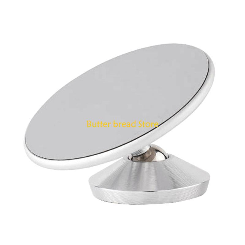 

W89C Gym Phone Holder for Phone 14 13 12 Series Working Out Video Double Sided Strong Magnet with 360 Degree Rotatio срібний