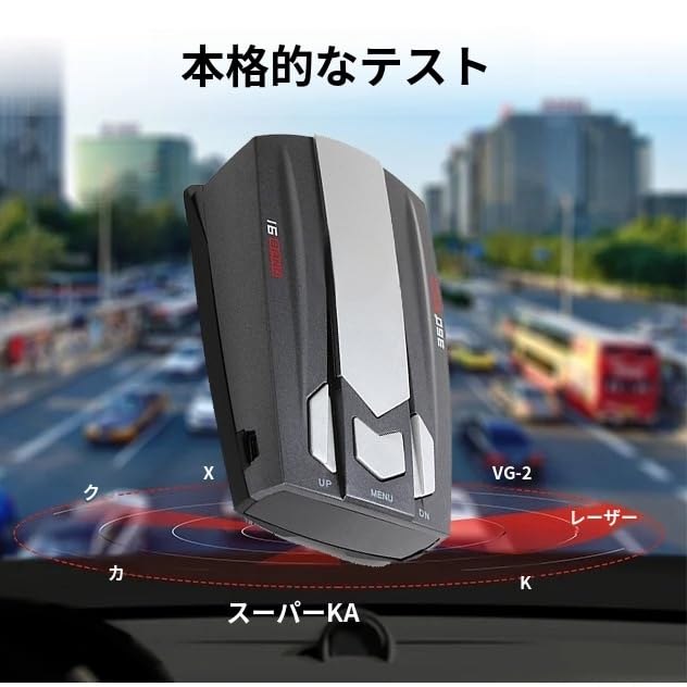 Radar Detector, Car Radar Detector (2023 New) Driving Assistant Device, 360° Car Monitoring 200