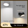 A60Z Top Rechargeable Magnetic LED Wall Light 360° Rotation Touch Remote Control Cabinet Spotlight For Home & Office White