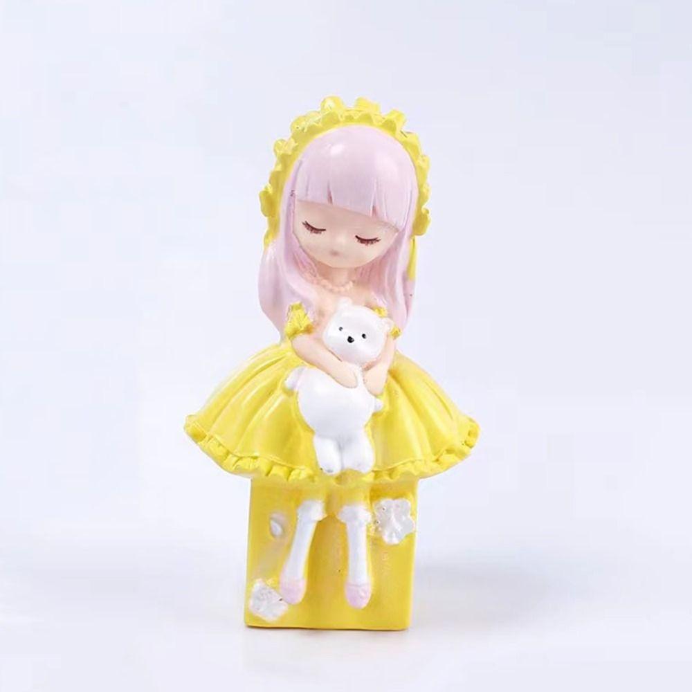 

DIY торт украшения Dream Girl Фигурки украшения Милая кукла торт Топпер Дети