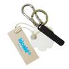 Marimekko Keychain Hook Allokas Unikko Beige 12cm