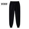 Heren Fleece gevoerde Joggingbroek Joggers, Verdikte Trainingsbroek met Geribbelde Enkelmanchetten, Veelzijdige Dagelijkse Warme Broek Winter Atletische Broek voor Buiten