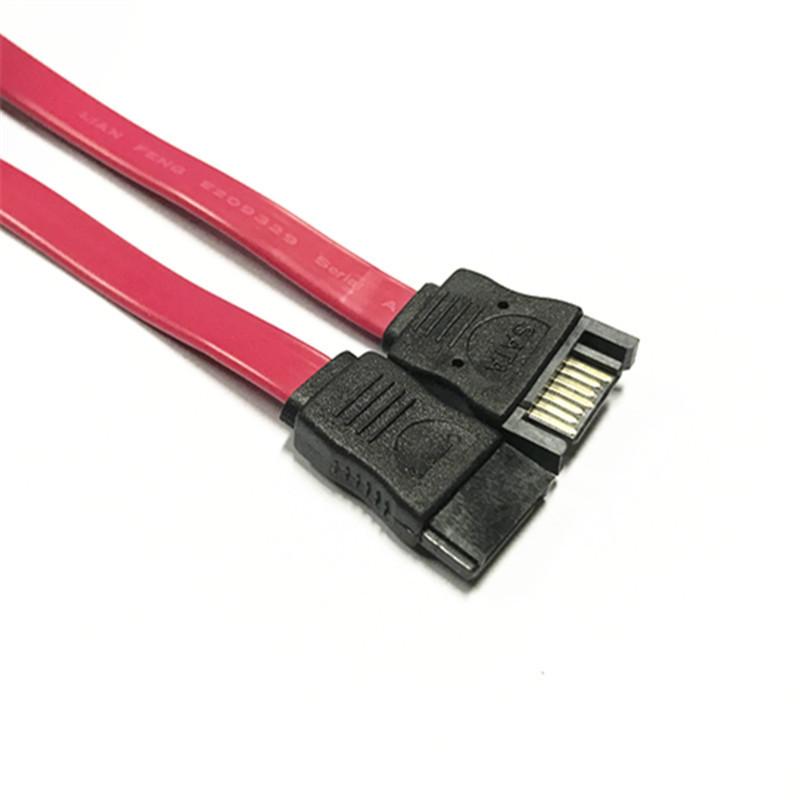 SATA 3.0 Stecker auf Buchse 7-Pin Kabel für Festplatten-Datenübertragung Stromkabel für Computer Laptop SSD HDD Verlängerungskabel