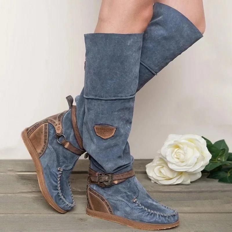Mujeres Moda Botas Negras Mujeres Botas Altas Botas invierno sobre las Botas  de Rodilla Botas Botas Calzado comprar a buen precio — entrega gratuita,  reseñas reales con fotos — Joom