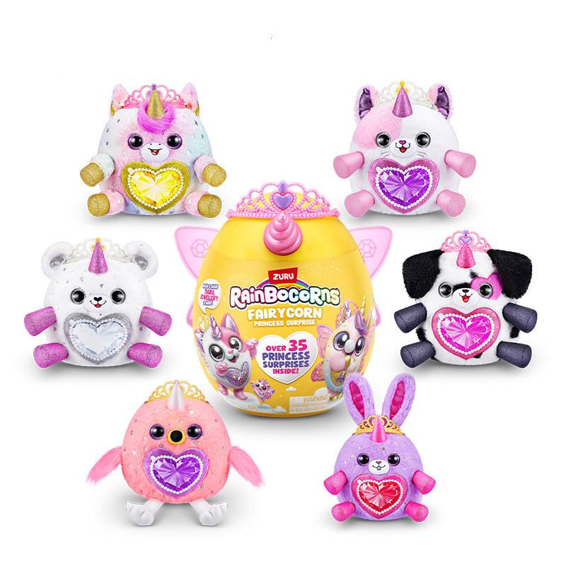 Serie Fairycorn Princess Flamingo Collectible Plush Toy Magical Surprises Cuddle