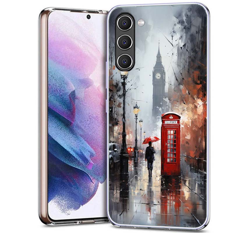 

Artist London Painting Oil Painting Phone Case for Samsung A54 A14 A24 A34 A17 A37 A57 A55 A35 A25 A15 A13 A23 A33 A53 A07 A05S Samsung A13 5G