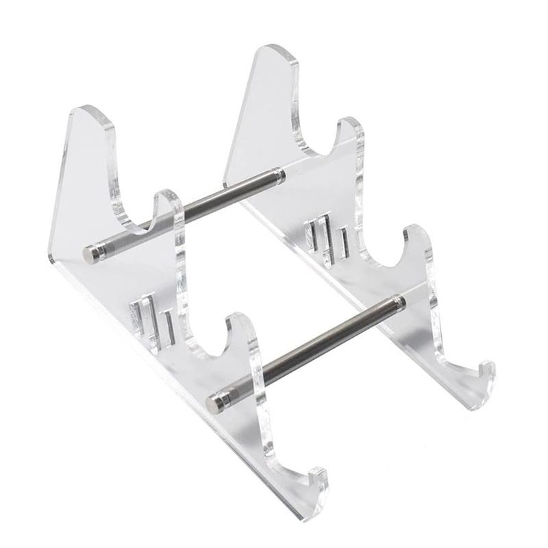 Tastatur-Aufbewahrungsständer Abnehmbarer Klarer Acryl Erhöhungsneigung Mechanischer Tastatur-Ausstellungsständer für Zuhause 3 Lagen