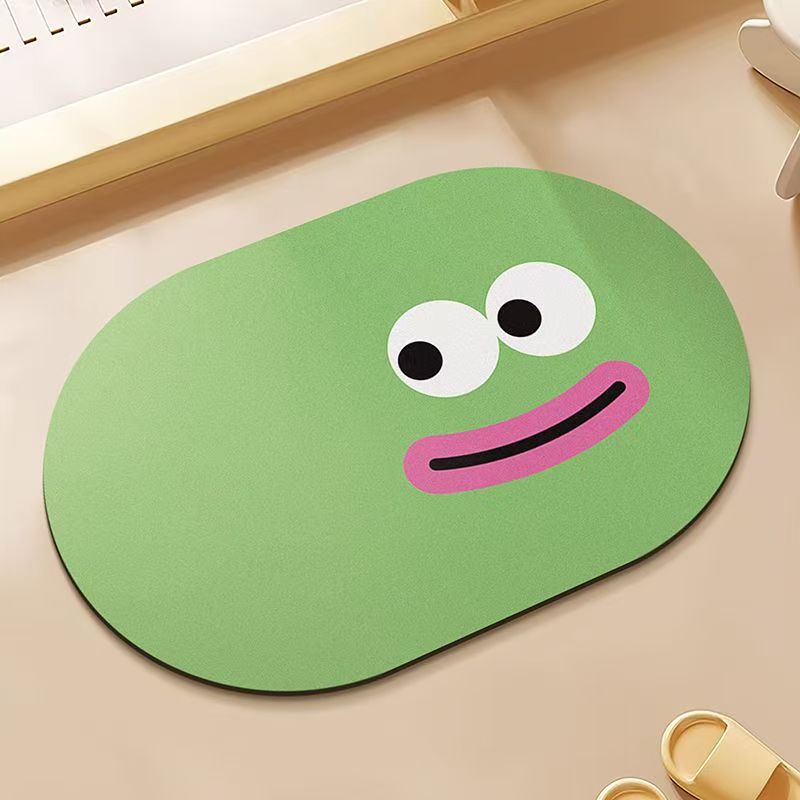 Bathroom absorbent diatom mud toilet  doormat toilet toilet floor mat toilet carpet