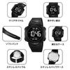 Datirzyx Large Display Digital Wristwatch Men's Waterproof Sports and Running Watch with Japanese Manual