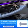 For BMW 5 Series G60 2024 Car Interior Door Handle Protect Cover ABS Inner Door Pull Trim Decora Stickers Auto Styling Accessor