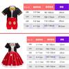 XIUXIUAI Disney Mickey and Minnie Mouse Costumes for Kids, Perfect for Halloween and Christmas, with a Cute Polka Dot Skirt, Perfect for Boys and