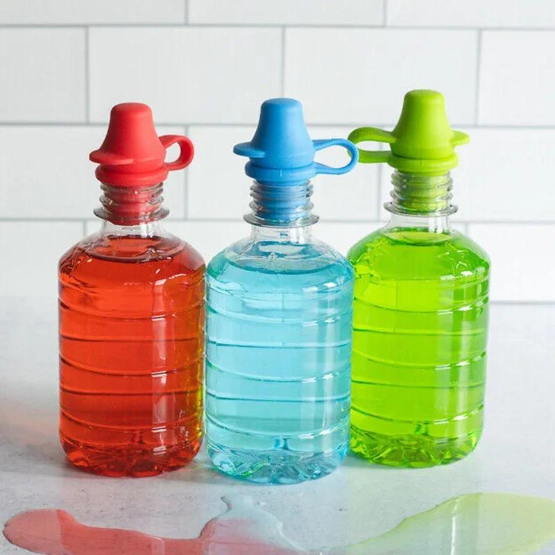 1/3 Stück Kinder Auslaufsicherer Erstickungsfreier Wasserflaschenbecher-Adapter mit Röhrchen-Trinkhalm für Baby-Trinkspender Auslaufsicherer Flaschenverschluss